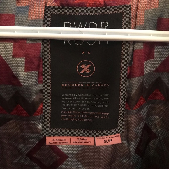 Pwdr Room Winter Jacket (Women’s Small) - Picture 5 of 5